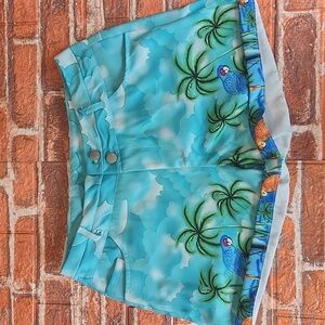 Tropical Blue Women's‎ Shorts